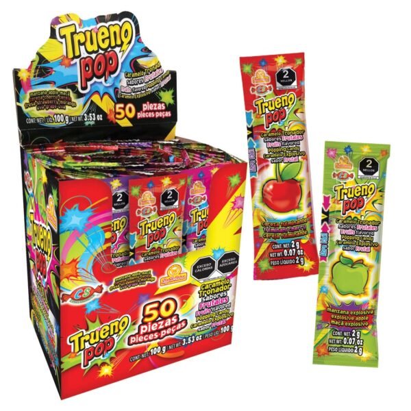 CARAMELO TRONADOR SABORES FRUTALES