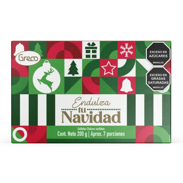 GALLETA GRECO ENDULZA TU NAVIDAD 200 GR