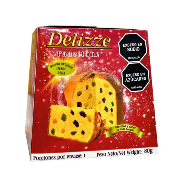 PANETTONE  DELIZZE  80 GR