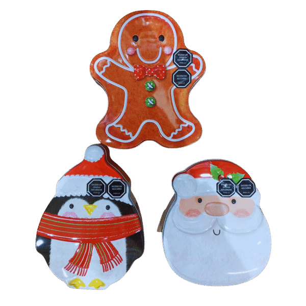 ESTUCHE CARITA NAVIDEÑA 80 GR