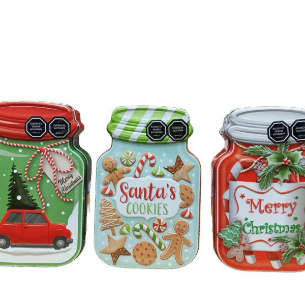 ESTUCHE BOTELLA  NAVIDEÑA 100 GR