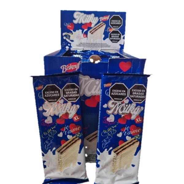 GALLETA MILKY XL WHITE X 24