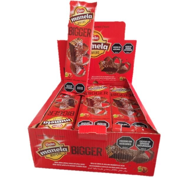 GALLETA MANELA BIGGER CHOCOLATE X 24