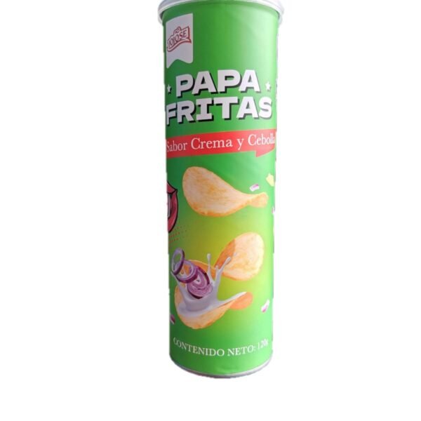 PAPA FRITA JOJOSE 120 GR SABOR CREMA & CEBOLLA