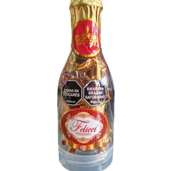 CHOCOLATE FELICCI BOTELLA X 5 UNI