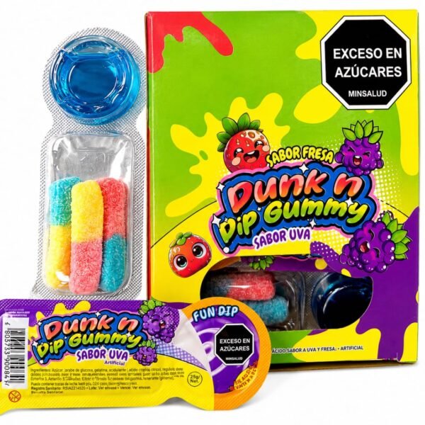 DUNK N DIP GUMMY 24 UNI X 25 GR