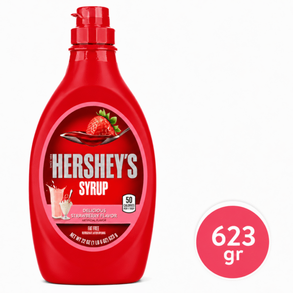 HERSHEYS SYRUP 623 GR FRESA