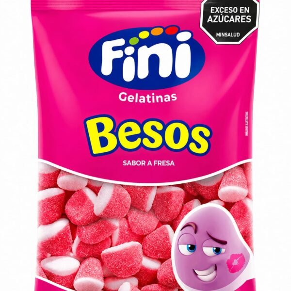 GOMAS BEIJOS DE FRESA FINI X 500 GR