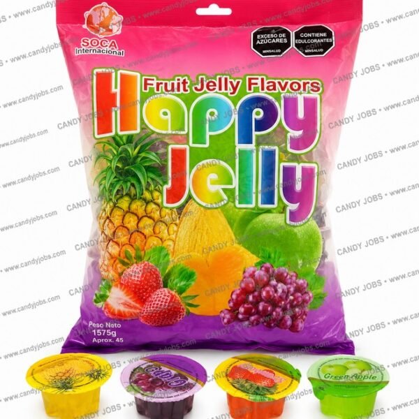 GELATINA HAPPY JELLY X 45 UNIDADES 1575 GR