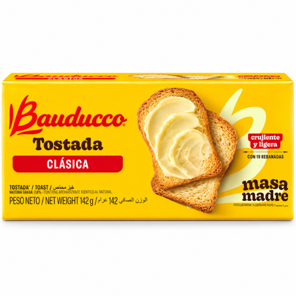 BAUDUCCO TOSTADA CLASICA 142 GR